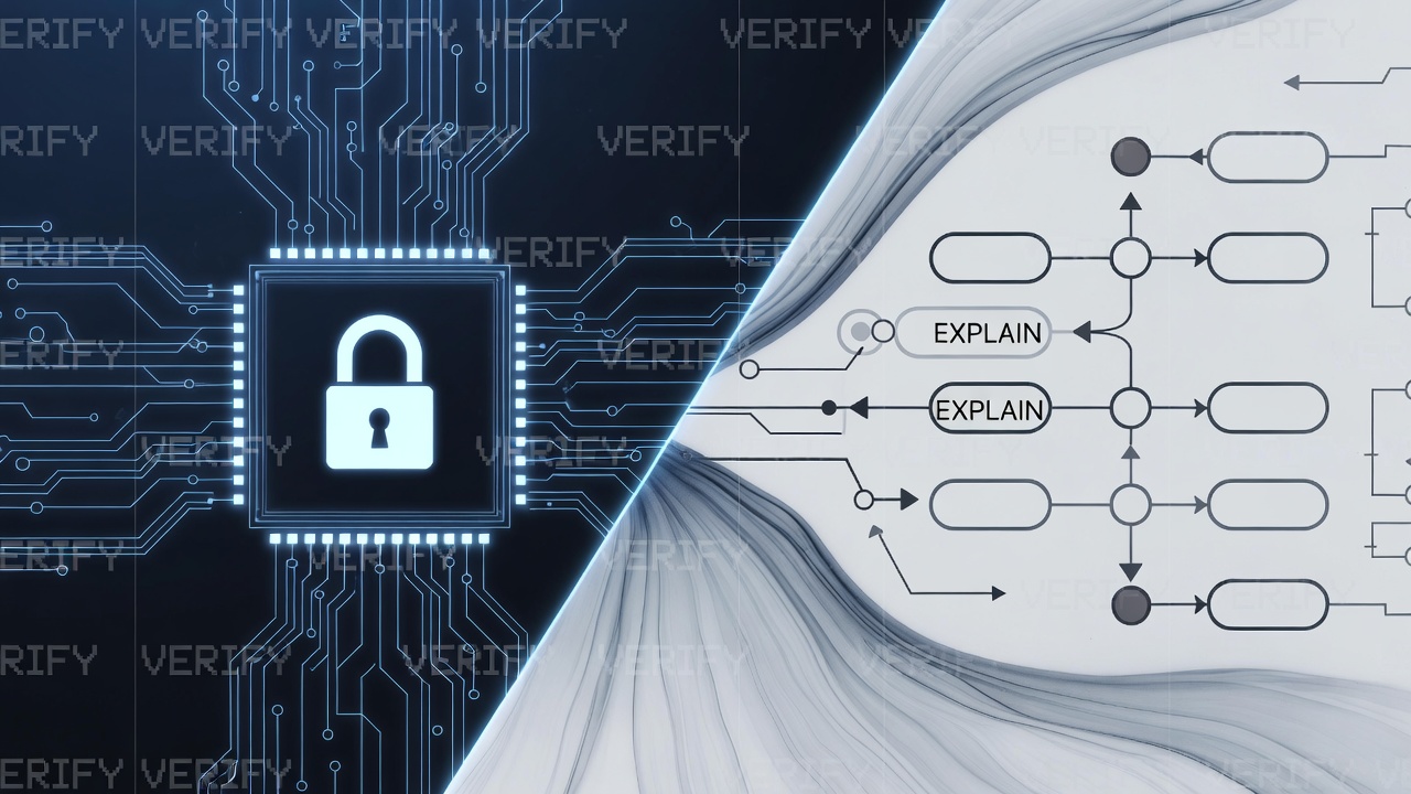 Verifiable vs. Explainable AI